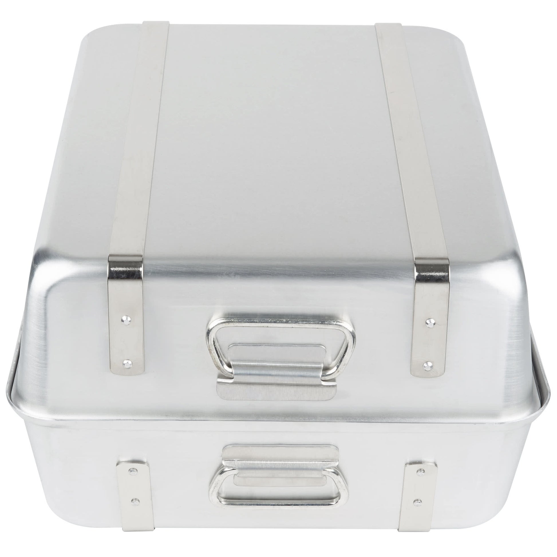 Vollrath Wear-Ever Roaster Set with Straps, 23.25 qt, Aluminum - 68360