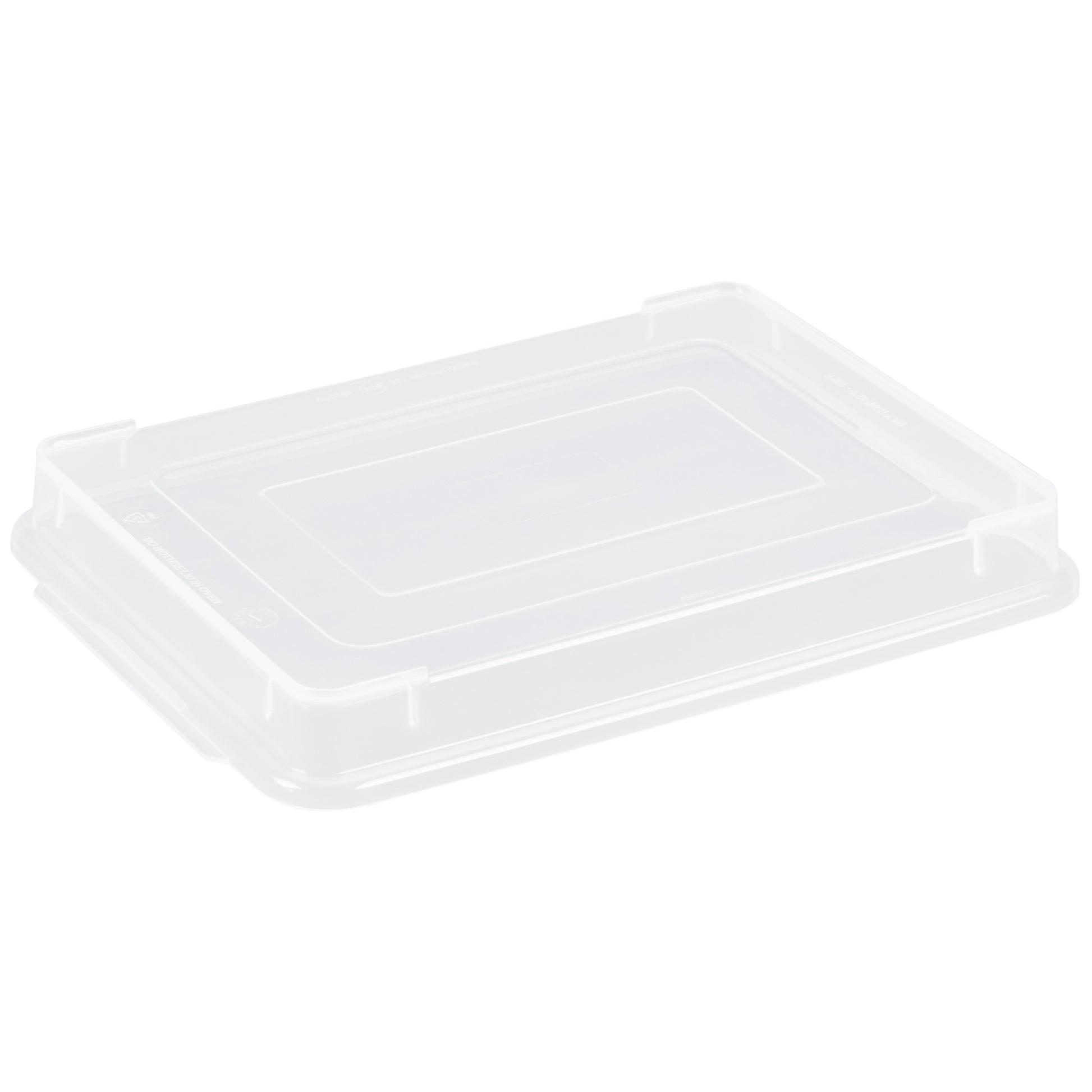 Vollrath Bun Pan Cover, 1/4 Size, Translucent - 5220CV