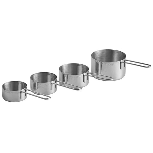 Vollrath 4 Piece Measuring Cup Set, Stainless Steel - 47119