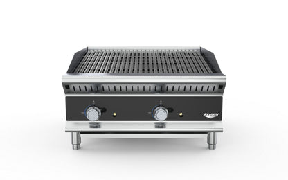 Vollrath 24" Heavy Duty Gas Charbroiler, Radiant/Lava Rock - CBGHD-24