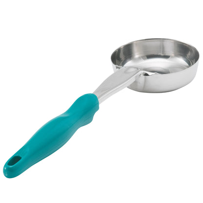 Vollrath Heavy-Duty Colour Coded Round Solid Spoodle, 6 oz, Teal - 6433655
