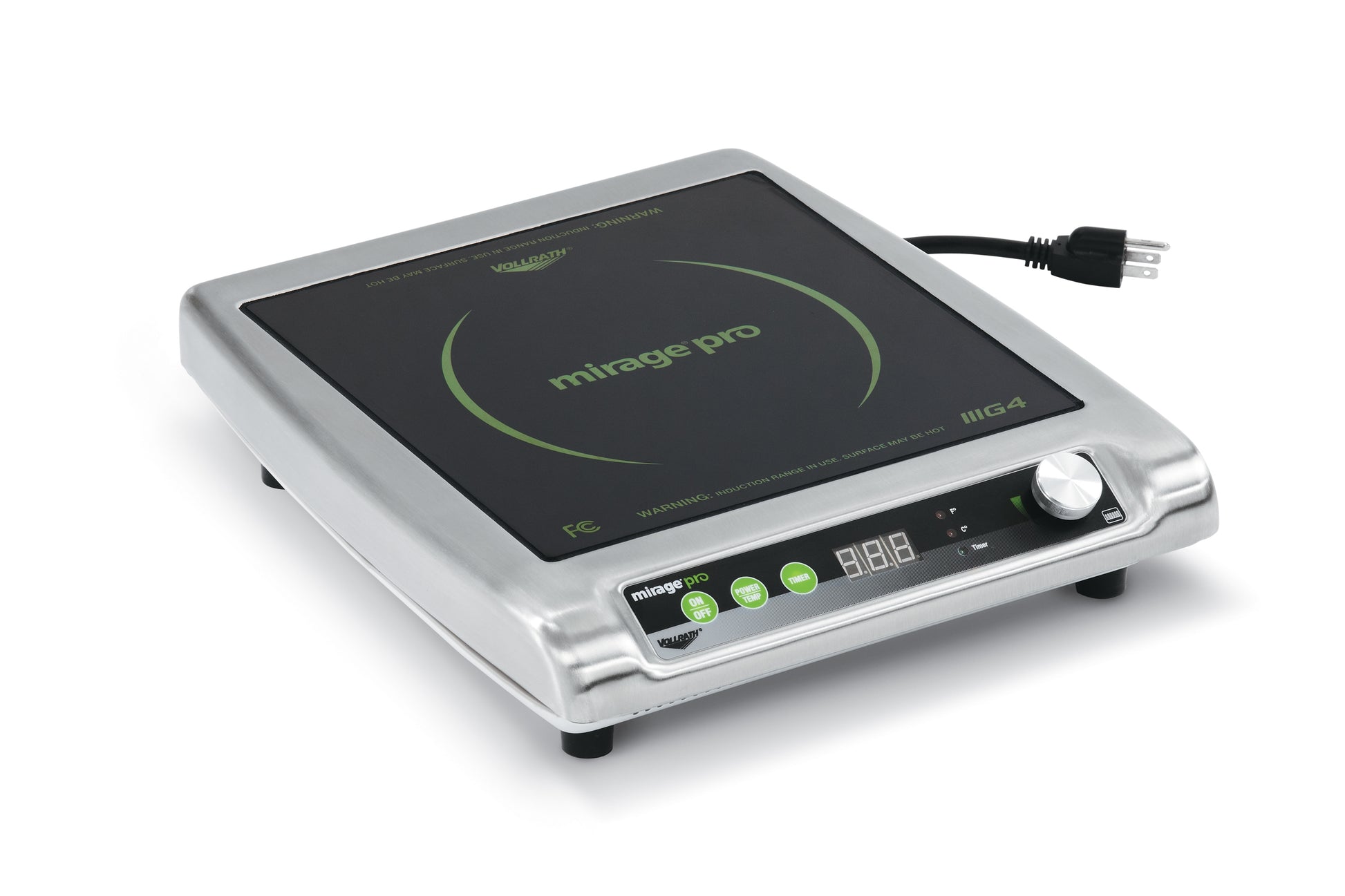 Vollrath Mirage Pro Countertop Induction Range, 1400 W, 120 V - 59510P