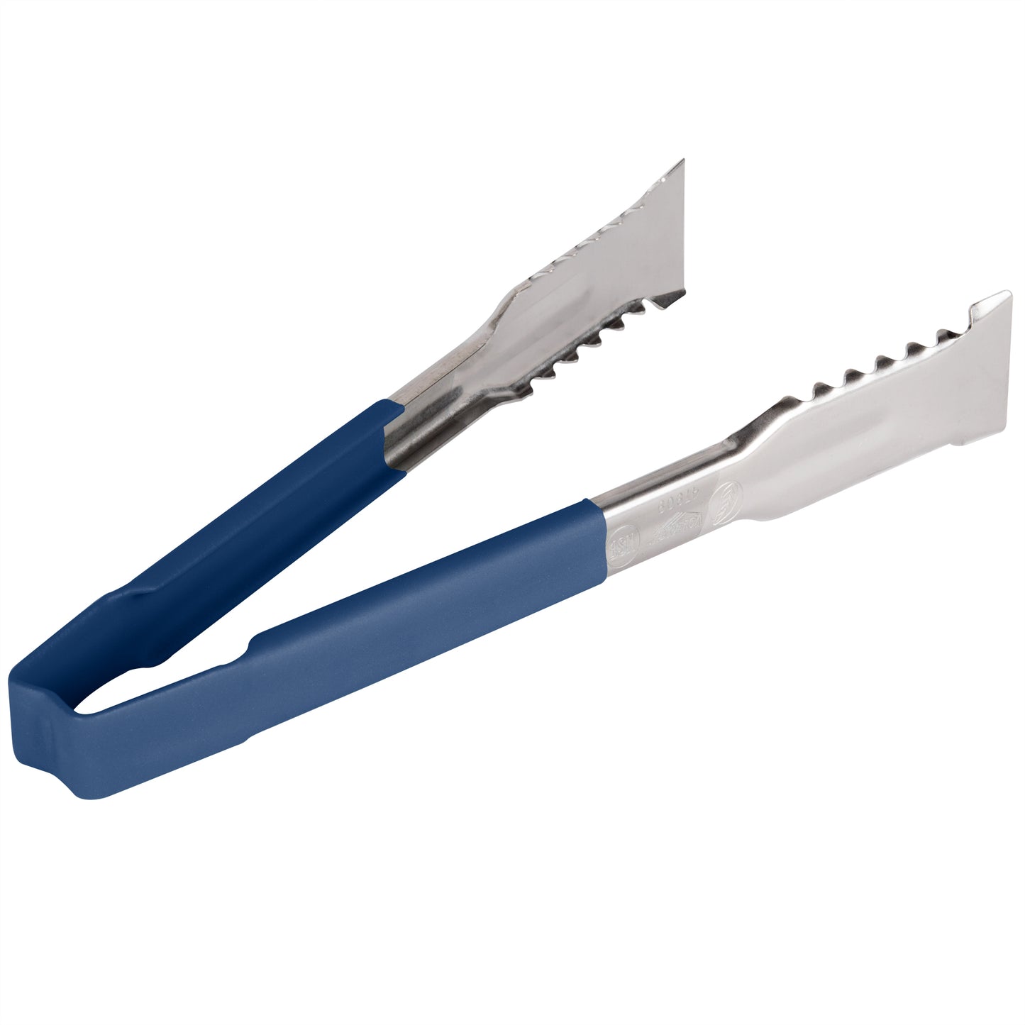 Vollrath VersaGrip Kool Touch One-Piece Tongs, 9.5", Blue, FINAL SALE - 4790930