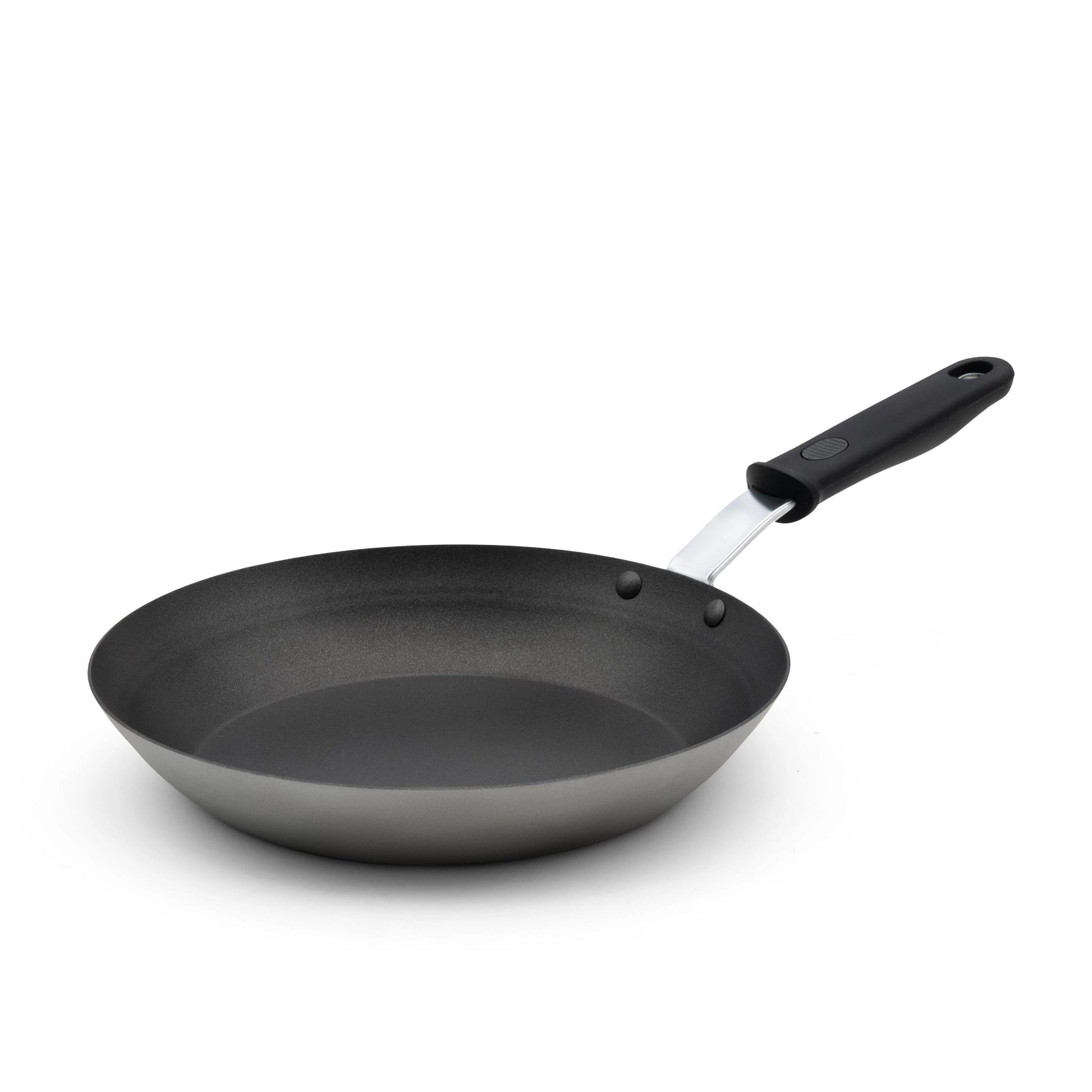 Vollrath SteelCoat Induction Fry Pans, 11", Carbon Steel w Silicone Handle - 592311