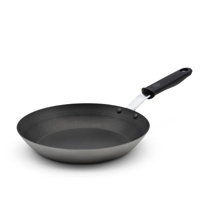 Vollrath SteelCoat Induction Fry Pans, 11", Carbon Steel w Silicone Handle - 592311