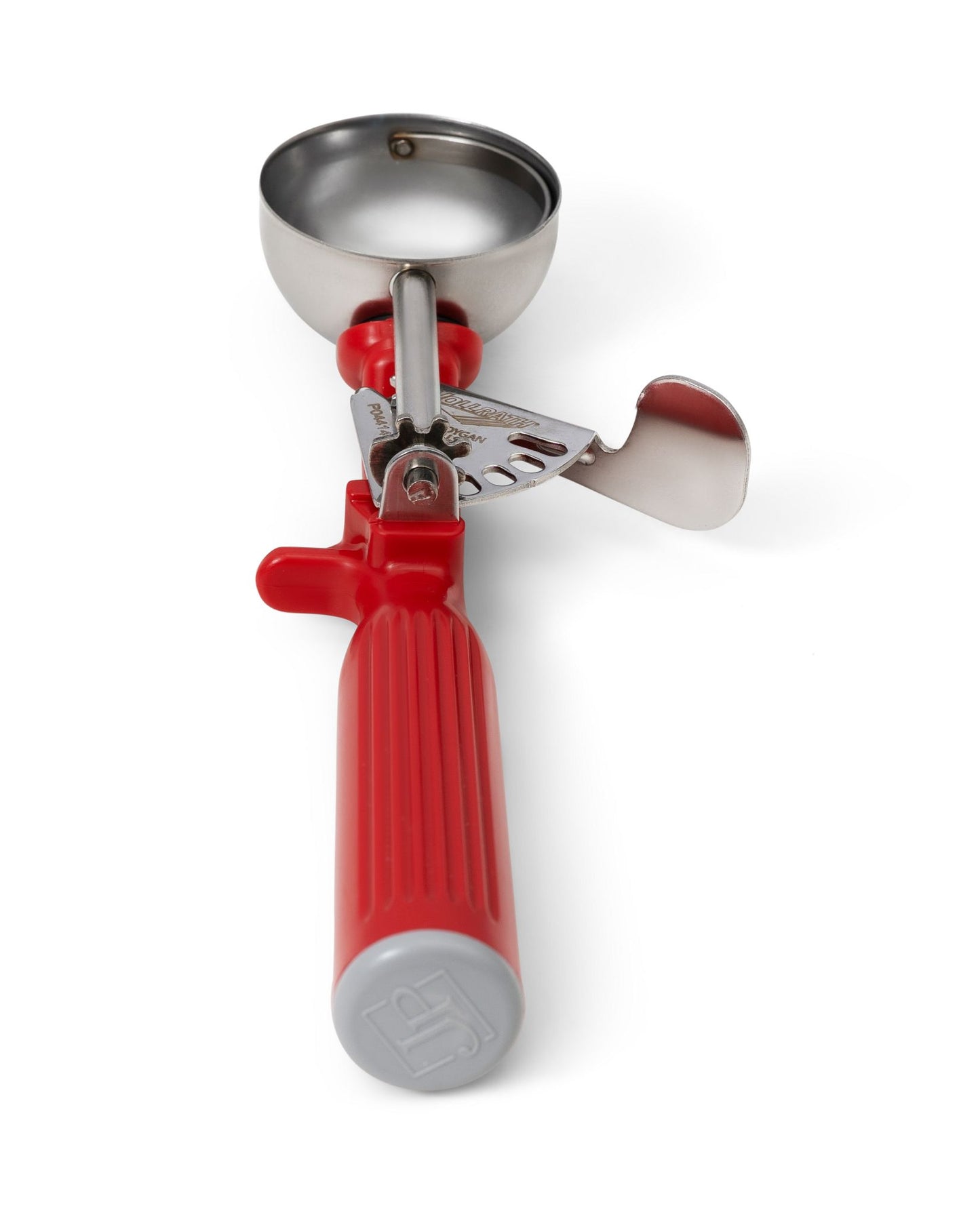 Vollrath Color-Coded One-Piece Thumb Press Disher, 1 1/3 oz - 47145