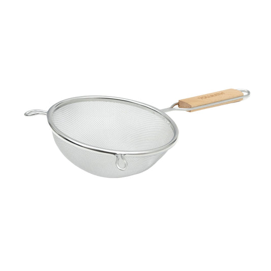 Vollrath Single Fine Mesh Strainer, 8", Wood Handle, FINAL SALE - 47189