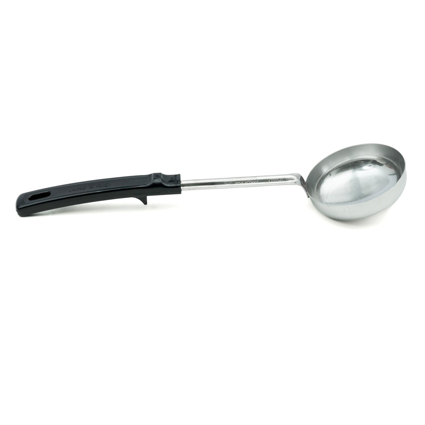 Vollrath Grip N Serve Solid Round Spoodle, 5 oz, Black Handle, FINAL SALE - 61174