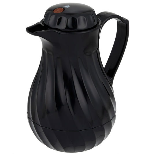 Vollrath SwirlServe Tilt & Pour Beverage Server, 10 oz, Black - 52126