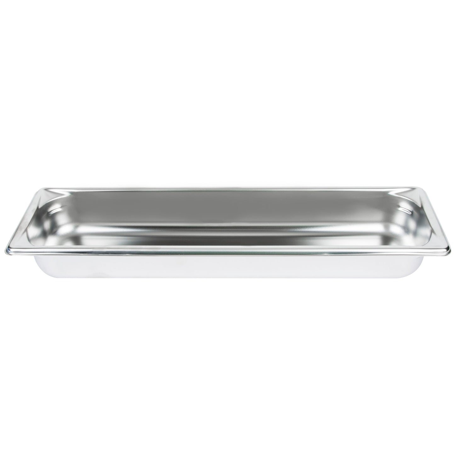 Vollrath Super Pan V Half Long Size Food Pan, 2.5" Deep, 22 Gauge Stainless Steel - 30522