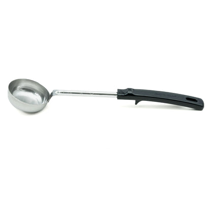 Vollrath Grip N Serve Solid Round Spoodle, 3 oz, Black Handle - 61167