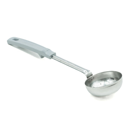 Vollrath Grip N Serve Round Perforated Spoodle, Color Coded Handle, 4 oz, Grey - 62170