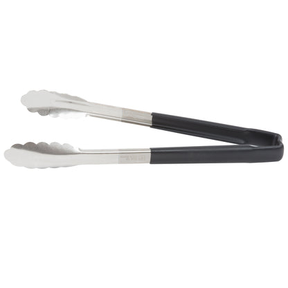 Vollrath Kool-Touch One-Piece Tongs, 12", Black - 4781220