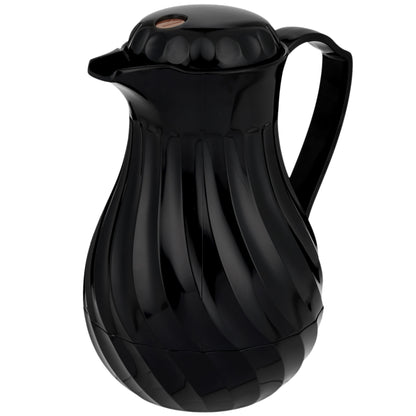 Vollrath SwirlServe Hot-N-Cold Beverage Server, 42 oz, Black, FINAL SALE - 52170