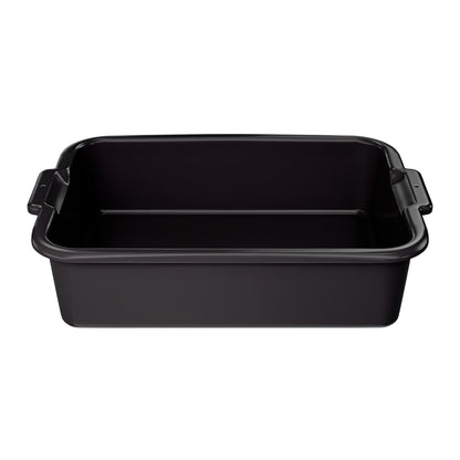 Vollrath Signature Bus Box, 20" x 15" x 5", Black - 52611