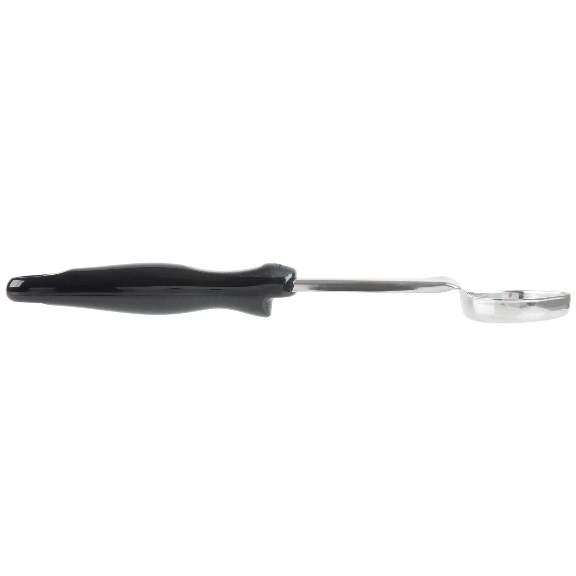 Vollrath Heavy-Duty Color Coded Oval Perforated Spoodle, 1 oz, Black - 6422120