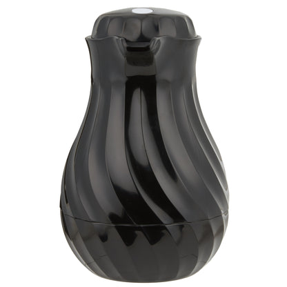 Vollrath SwirlServe Tilt & Pour Beverage Server, 64 oz, Black - 52144