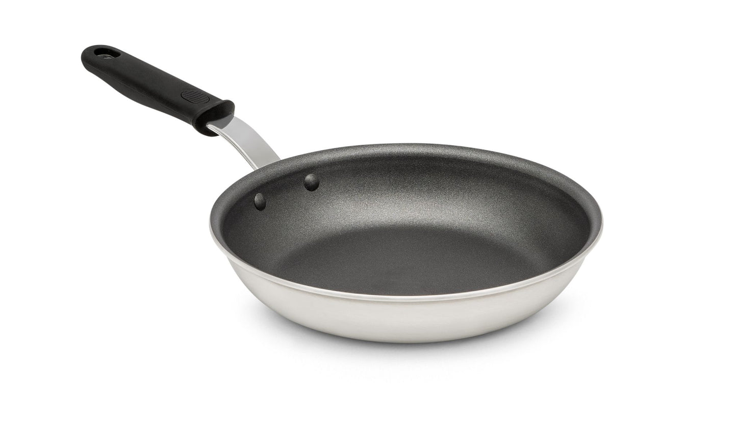 Vollrath Wear-Ever PowerCoat Fry Pan w Silicone Handle, 10", Aluminum - 672210