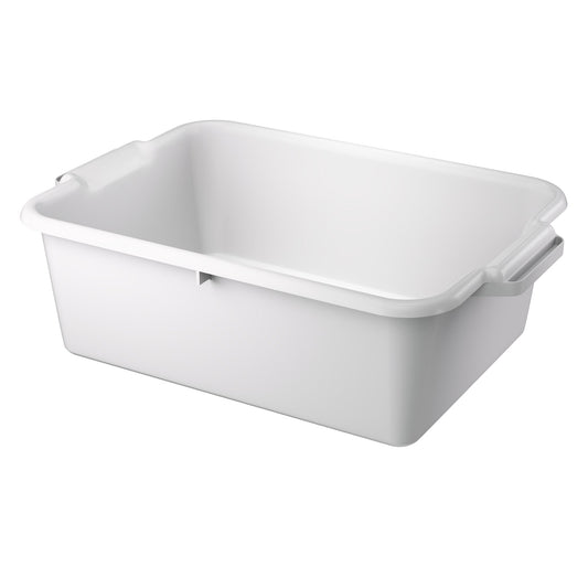 Vollrath Signature Heavy Duty Bus Bin, 20" x 15" x 7", White - 52657