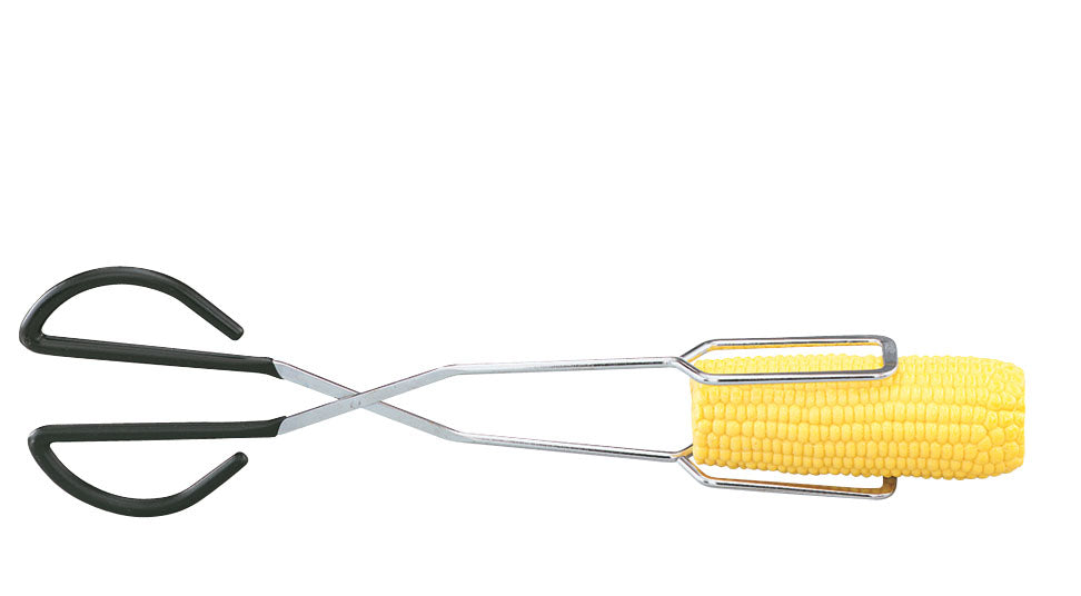 Vollrath Kool Touch Heavy Duty Scissor Tongs, 15", Wire w Black Handle - 47325