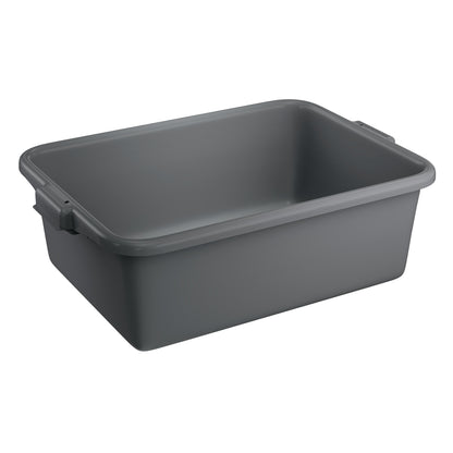Vollrath Traex Bus/Utility Bin, 21.75" x 15.6" x 7", Grey - 1527-31