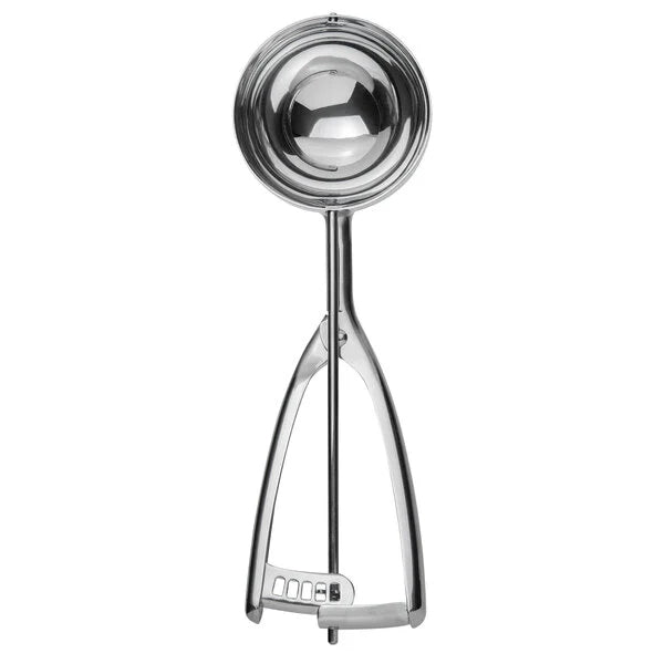 Vollrath Round Squeeze Disher, 4 oz, Stainless Steel - 47150