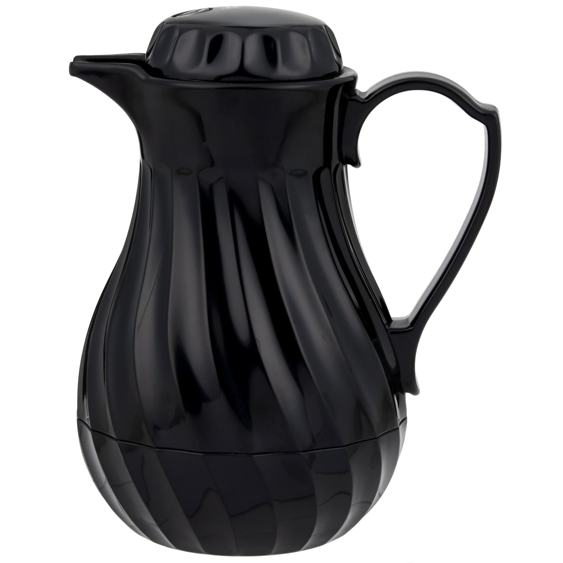 Vollrath SwirlServe Tilt & Pour Beverage Server, 10 oz, Black - 52126