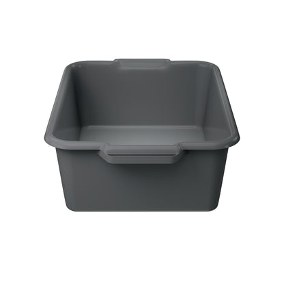 Vollrath Signature Heavy Duty Bus Bin, 20" x 15" x 7", Grey - 52661