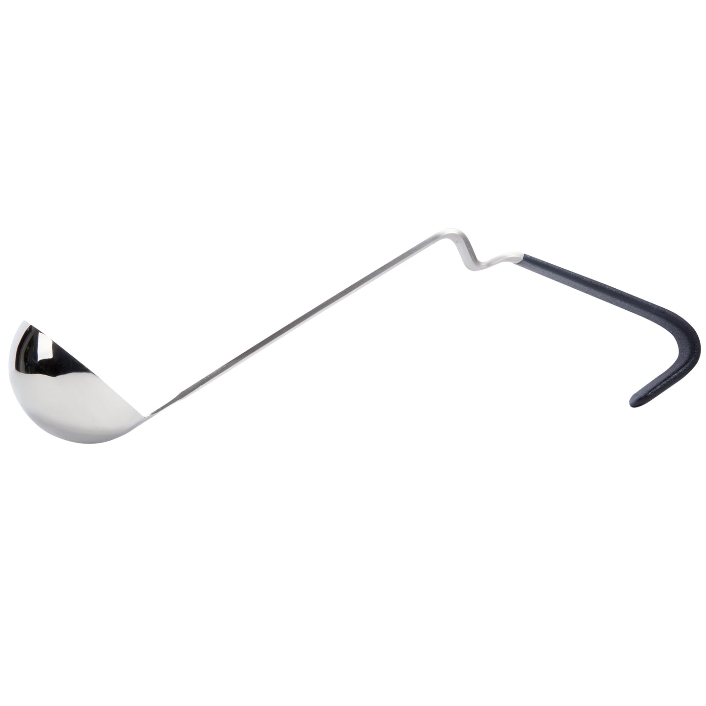 Vollrath Ergo Grip Kool Touch One-Piece Ladle, 3 oz, Black, FINAL SALE - 4980322