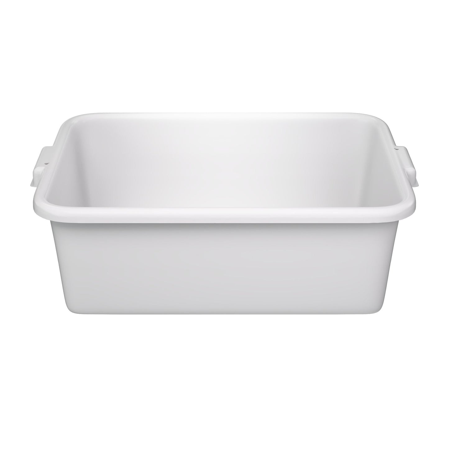 Vollrath Traex Bus/Utility Bin, 21.75" x 15.6" x 7", White - 1527-05