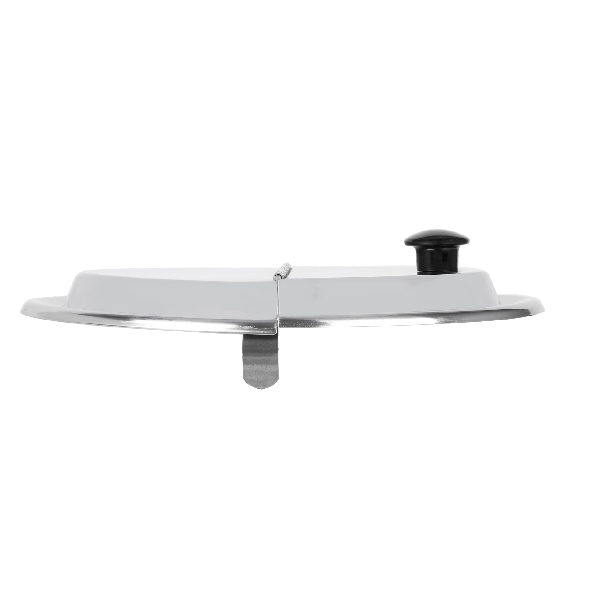 Vollrath Round Hinged Insert Cover with Slot, 7 qt - 47488