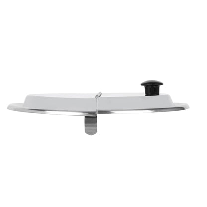 Vollrath Round Hinged Insert Cover with Slot, 7 qt - 47488