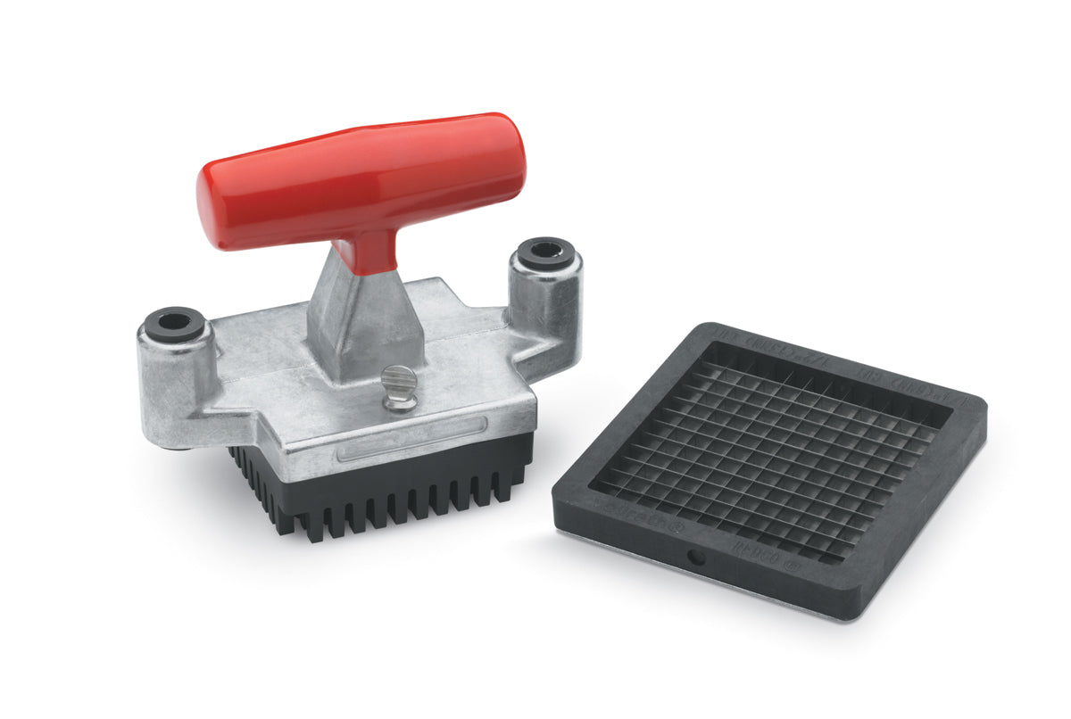 Vollrath InstaCut 3.5 Manual Food Processor Tabletop Handle, Block & Blade, 1/4" Dice - 15085