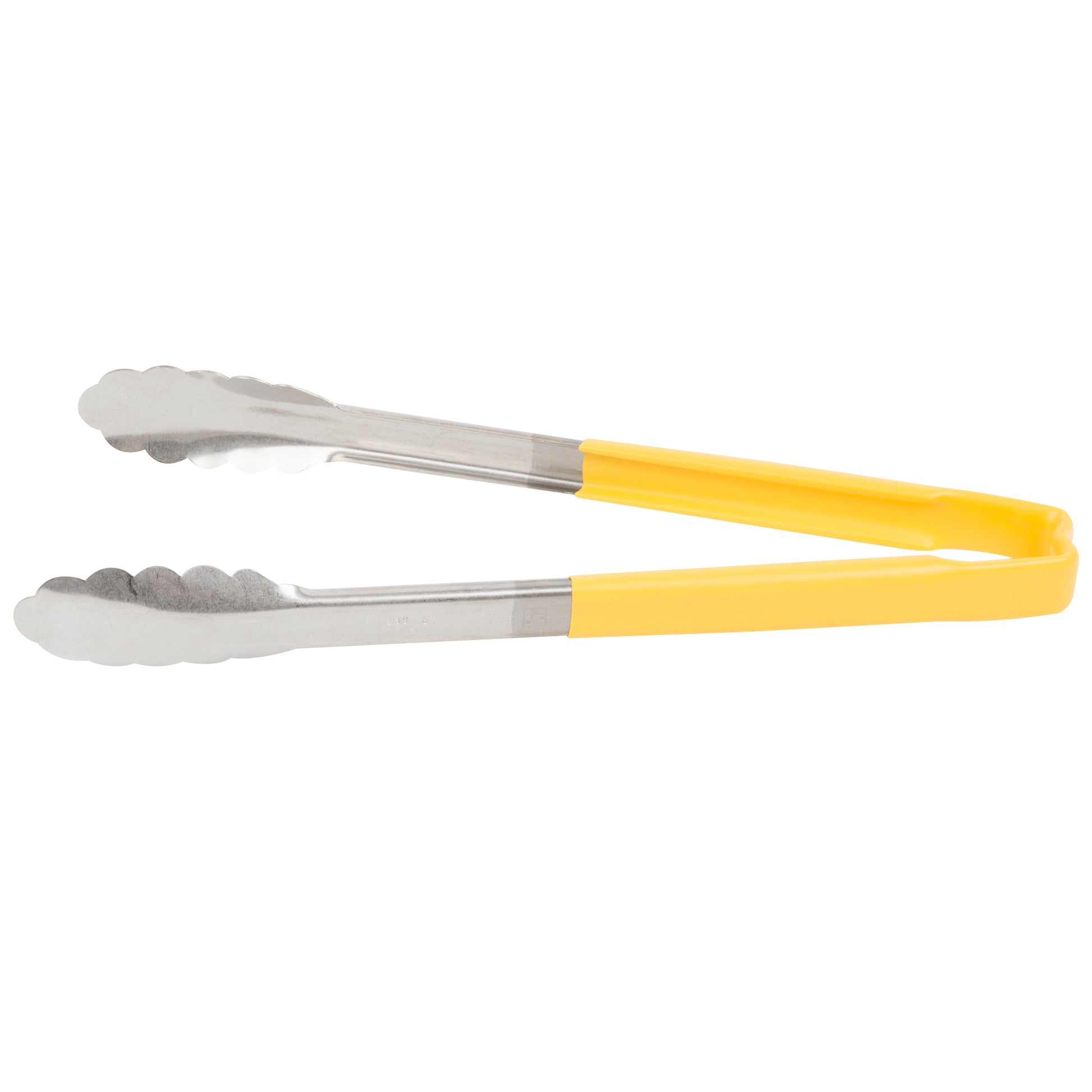 Vollrath Kool-Touch One-Piece Tongs, 12", Yellow - 4781250