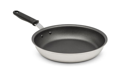 Vollrath Wear-Ever Non Stick Fry Pan w/ Silicone Handle, 12", Aluminum with PowerCoat2 Finish - 672212