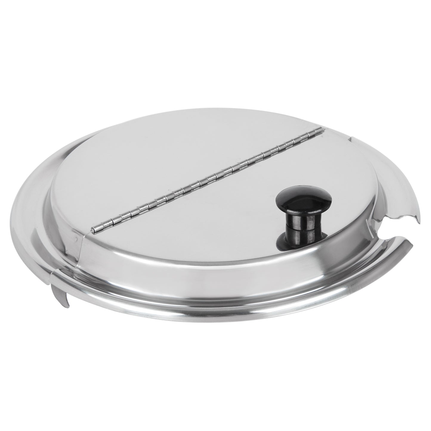 Vollrath Round Hinged Insert Cover with Slot, 7 qt - 47488