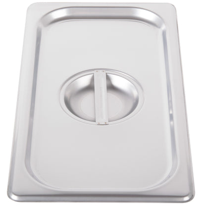 Vollrath Super Pan V Solid Food Pan Cover, 1/3 Size, 22 Gauge Stainless Steel - 75130