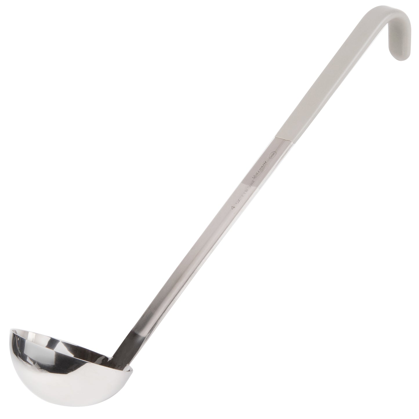 Vollrath Kool Touch Color-Coded One-Piece Ladle, 4 oz, Grey - 4980445