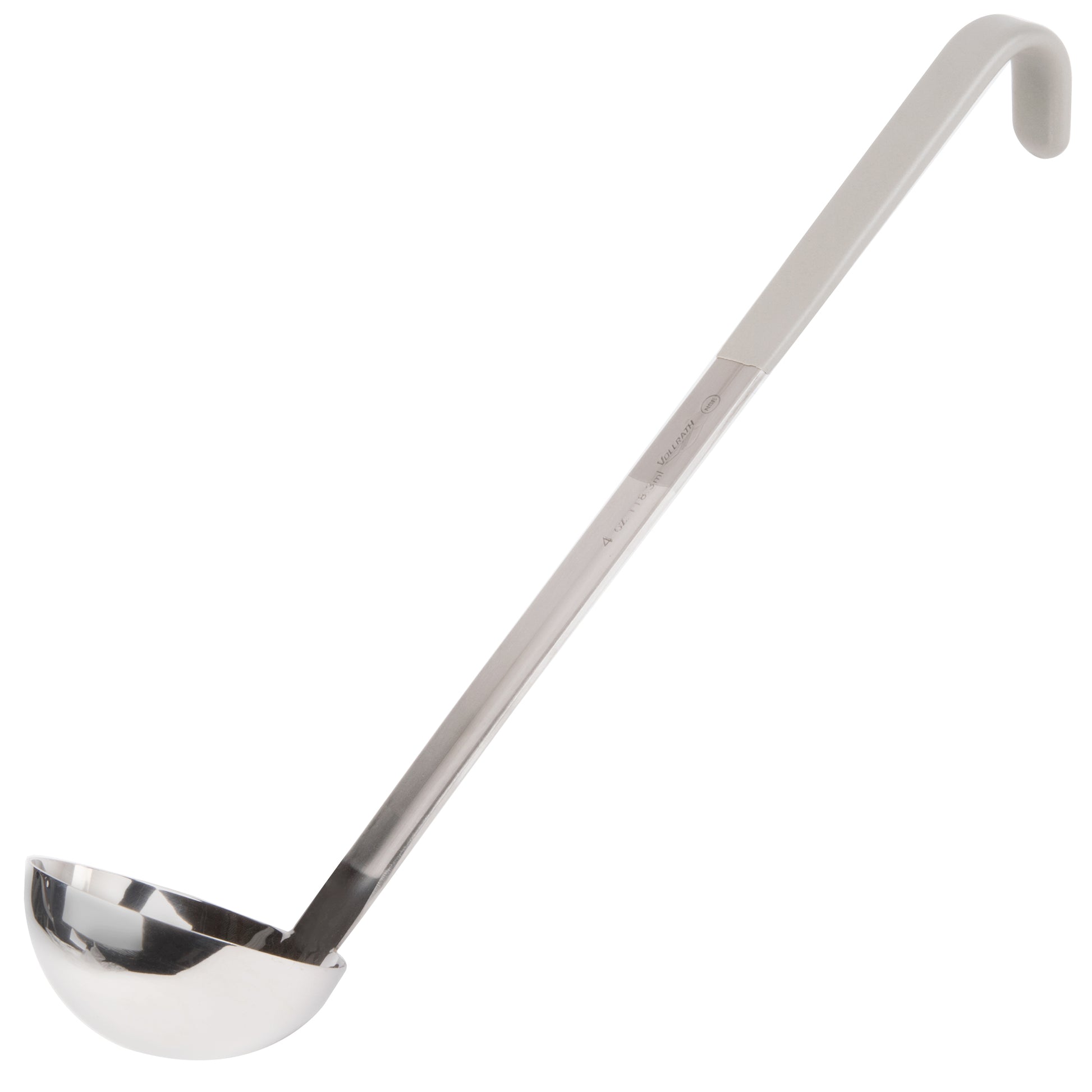 Vollrath Kool Touch Color-Coded One-Piece Ladle, 4 oz, Grey - 4980445
