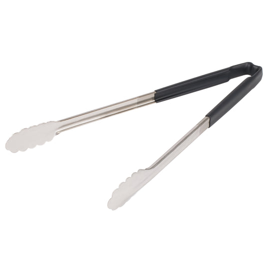 Vollrath Kool-Touch One-Piece Tongs, 16", Black - 4781620