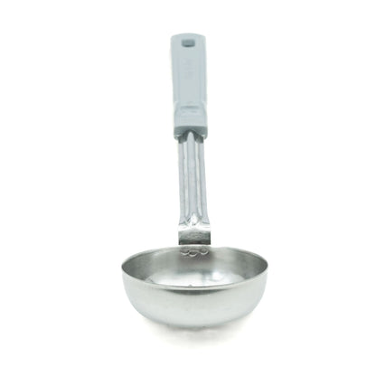 Vollrath Grip N Serve Round Perforated Spoodle, Color Coded Handle, 4 oz, Grey - 62170
