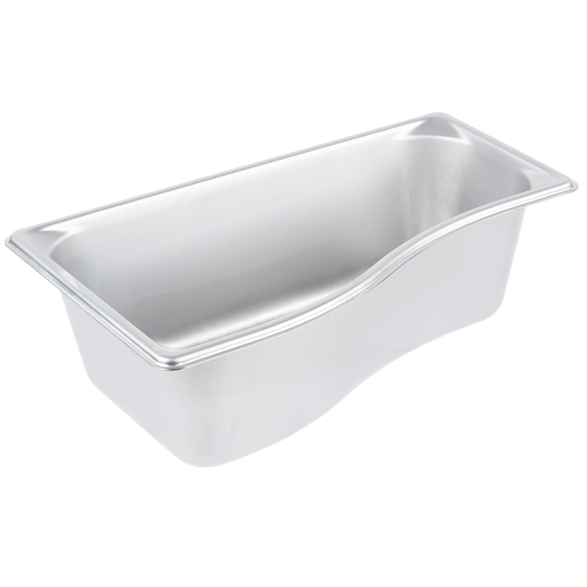 Vollrath Super Pan 1/3 Size Wild Shape Outer Food Pan, 4" Deep, 22 Gauge Stainless Steel - 3100340