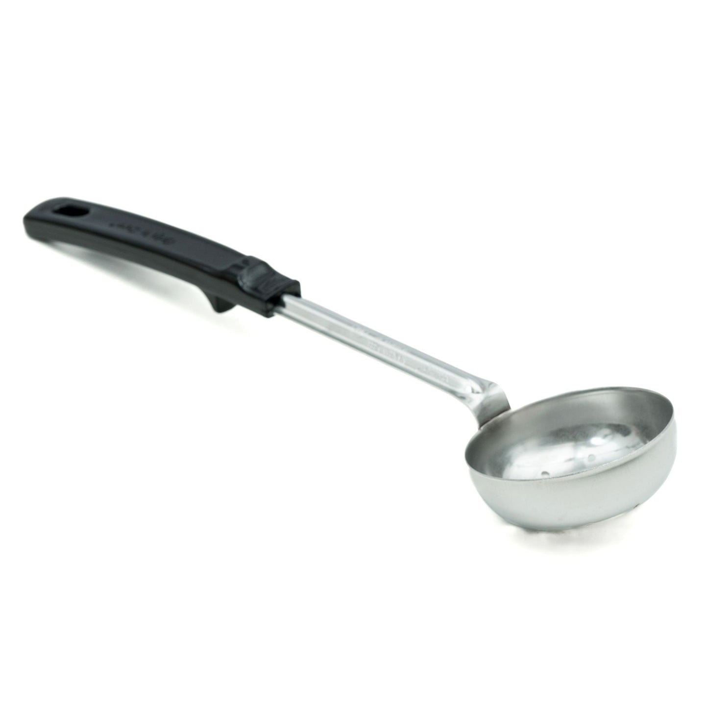 Vollrath Grip N Serve Perforated Round Spoodle, 4 oz, Black Handle - 61170