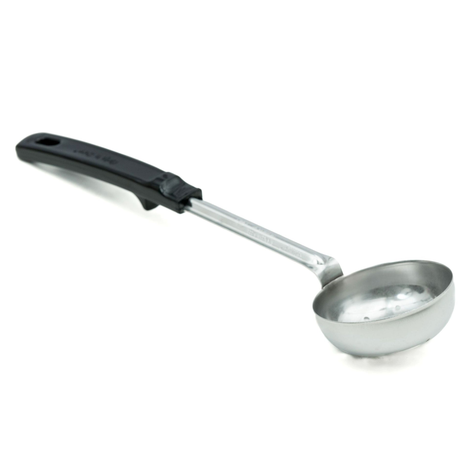 Vollrath Grip N Serve Perforated Round Spoodle, 4 oz, Black Handle - 61170