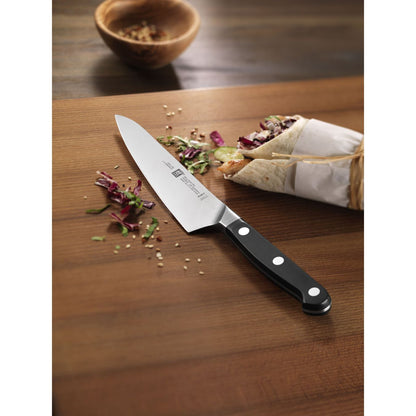 Couteau de chef compact Zwilling | Pro, 5,5", noir