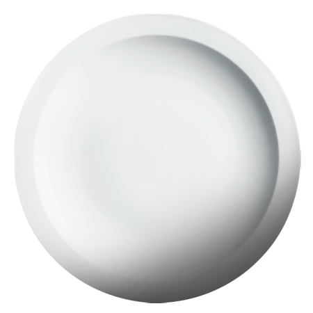Cameo | Imperial White Rim Plate , 14" (8-pack) - ChefEquipment.com