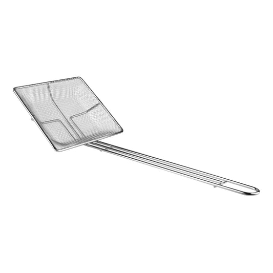 Browne | Fine Mesh Square Skimmer, 6.5", Nickel Plated