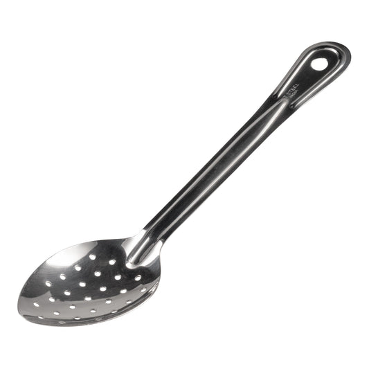 Browne | Perforated Serving Spoon, 11", Stainless Steel