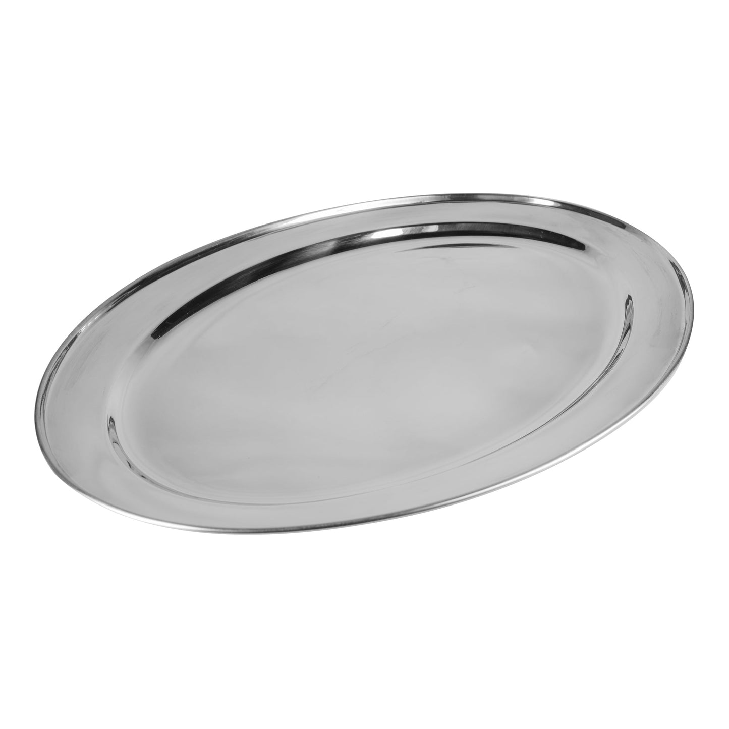 Browne | Oval Platter, 23.5" x 16.1", Stainless Steel