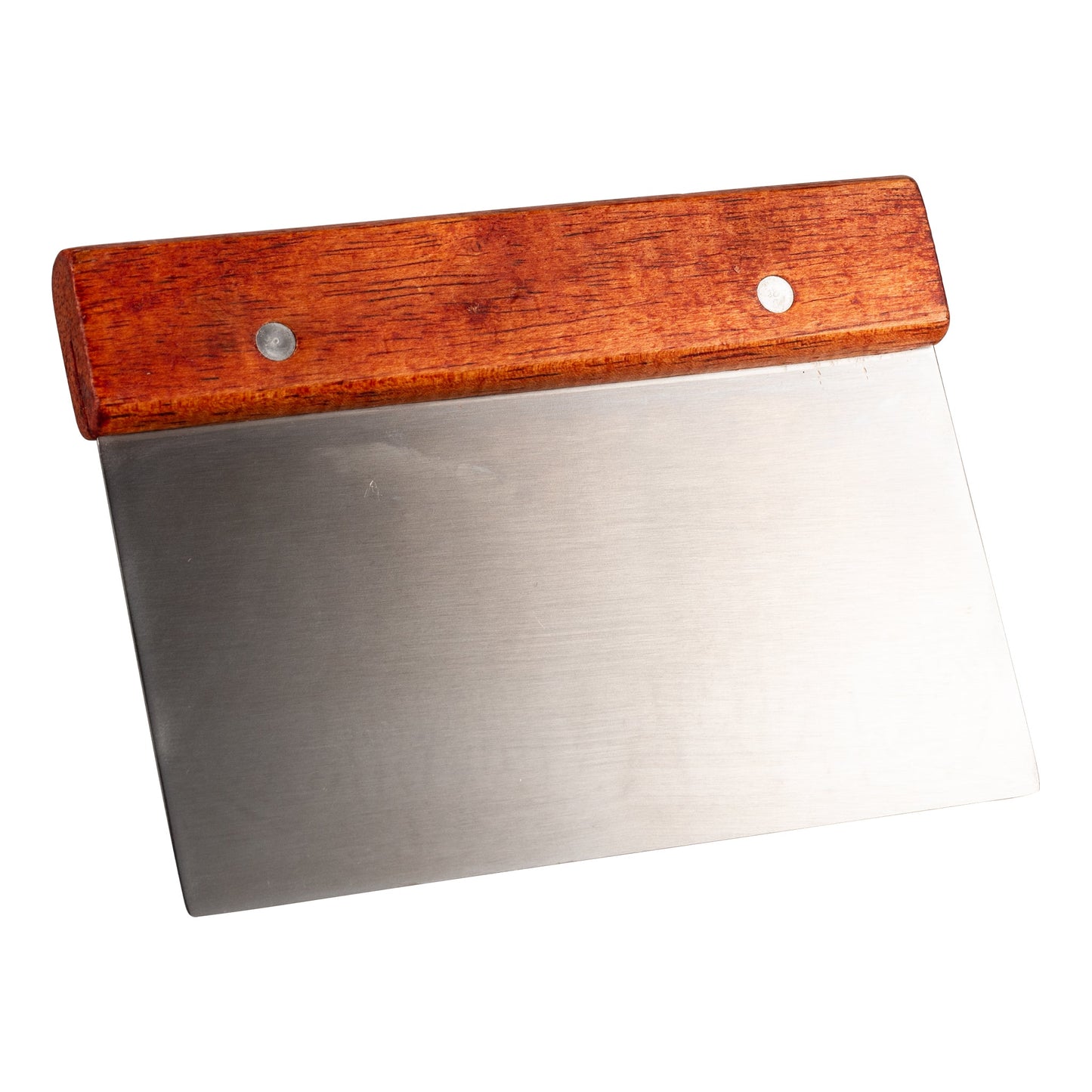 Browne | Dough Scraper with Wood Handle, 4" x 6"